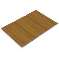 300mm Golden Oak Hollow Soffit Board - 10mm x 5mtr - Pack of 4