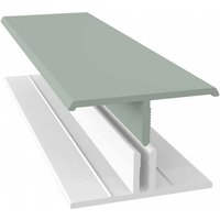 Weatherboard Cladding Two Part H Trim - 3mtr Sage Green
