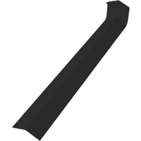 Fascia Internal Corner Trim - 135 Degree 300mm Black Smooth
