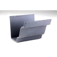 Cast Iron Moulded Ogee Gutter Union - 125mm Primed