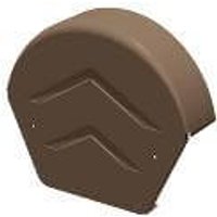 Dry Verge Ridge Cap Round - Brown