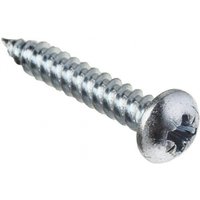 Zinc Plated Universal Pozidrive Gutter Bracket Screw - No.10 x 1.25andquot;