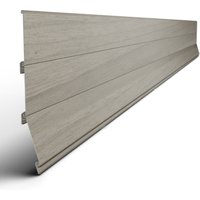 Aluminium Cladding Panel - 150mm x 5650mm Grey Ash