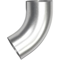 Steel Downpipe Bend - 60 Degree x 87mm Galvanised