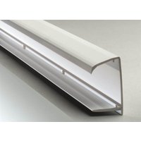 PolyX PVC Sheet End Closure - 16mmm x 2.1mtr White