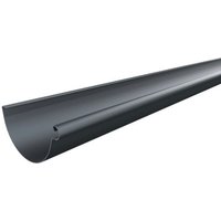 Steel Gutter - 120mm x 3mtr Graphite Grey