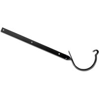Steel Gutter Side Rafter Bracket - 135mm Black