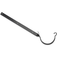 Steel Gutter Side Rafter Bracket - 135mm Graphite Grey