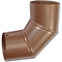 Steel Downpipe Bend - 90 Degree x 87mm Copper Effect