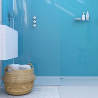 Acrylic Wall Panel - 1220mm x 2440mm x 4mm Azure