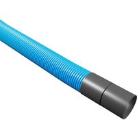 Twinwall Utility Duct Water - 94mm (I.D.) x 6mtr Blue