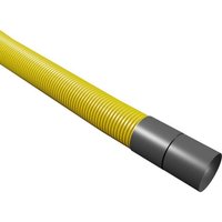 Twinwall Utility Duct Gas - 94mm (I.D.) x 6mtr Yellow