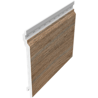 Naturale Wood Effect Cladding With V-Groove - 150mm x 5mtr Barnwood Oak - Pack of 4