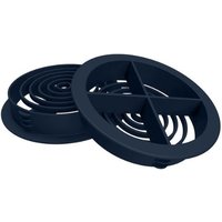 Circular Soffit Vent - Anthracite Grey