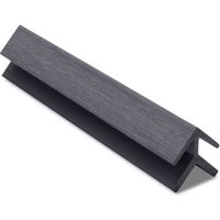 Composite Panel Cladding External Corner Trim - 3.6mtr Argent