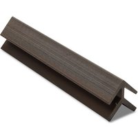 Composite Panel Cladding External Corner Trim - 3.6mtr Havana