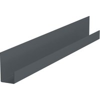 Fibre Cement Cladding Aluminium End Profile - 3mtr Anthracite Grey