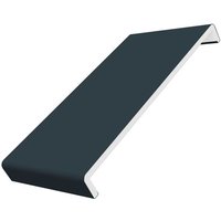 410mm Anthracite Grey Smooth Fascia Capping Board Double Ended Box End - 10mm x 1.25mtr