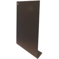 Aluminium Fascia V Profile Box End Assembly - 400mm x 2mm x 400mm Anthracite Grey