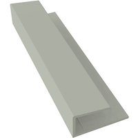 Weatherboard Cladding Universal Edge Trim - 3mtr Misty Grey