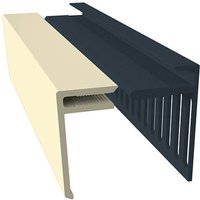 Weatherboard Cladding Vented Top Edge Closer Trim - 25mm Pale Gold