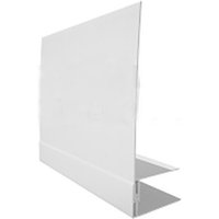 Weatherboard Cladding Reveal Liner Trim - 3mtr White