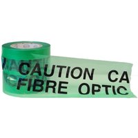 Underground Warning Tape - Fibre Optic Cable 150mm x 365mtr
