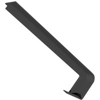 Dark Grey Smooth Fascia Corner Trim - 300mm