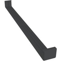 Dark Grey Smooth Fascia Double End Joint Trim - 600mm