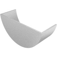 Cast Aluminium Half Round Gutter Internal Stopend - 100mm PPC