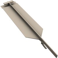 Foresta Wood Effect Cladding Invisible Joiner Piece - Quartz Grey