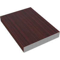 Mock Tudor Boards - 145mm x 5mtr Mahogany Woodgrain - Pack of 2