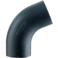 Mech 416 Cast Iron Soil Short Radius Bend - 70 Degree x 100mm
