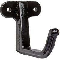 Cast Iron Notts Ogee Gutter Fascia Bracket - 115mm Black