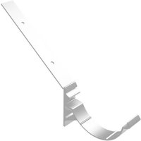 Aluminium Beaded Half Round Gutter Top Rafter Bracket - 114mm PPC Finish