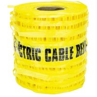 Detectable Underground Warning Mesh - Electric Cable 230mm x 100mtr