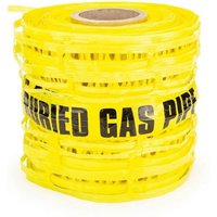 Detectable Underground Warning Mesh - Gas Main 230mm x 100mtr
