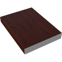Mock Tudor Boards - 145mm x 5mtr Rosewood Woodgrain - Pack of 2