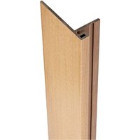Composite Slatted Cladding Reveal Trim - 3.6mtr Natural Oak