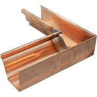 Copper Ogee Gutter Internal Corner - 135 Degree x 125mm