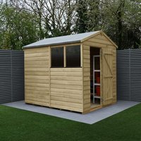 Forest Garden Shiplap Apex Shed – 2 Windows – 6and#039; x 8and#039; Forest Garden Shiplap Apex Shed – 2 Windows – 6and#039; x 8and#039;