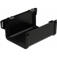 Square Gutter Large Union - 135mm Black