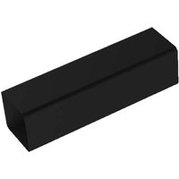 Square Steel Downpipe - 80mm x 80mm x 3mtr Black