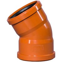 Drainage Bend Double Socket - 45 Degree x 110mm