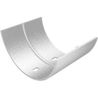 Cast Aluminium Half Round Gutter Union - 114mm PPC