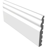 Ogee Skirting Board - 125mm x 5000mm x 16mm White