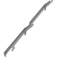 Embossed Double Shiplap Cladding Butt Joint - Storm Grey