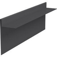 Fibre Cement Cladding Aluminium Vertical Trim - 3mtr Black