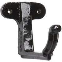 Cast Iron Moulded Ogee Gutter Fascia Bracket - 100mm Black