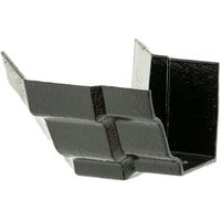 Cast Iron H16 Ogee Gutter External Angle - 135 Degree x 125mm Black